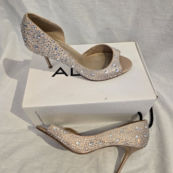 Aldo Aelizia Bejeweled Heels - Picture 2 of 7